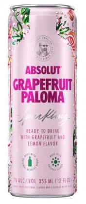 Absolut - Grapefruit Paloma Sparkling (355ml) (355ml)