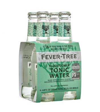 Fever Tree - Elderflower Tonic Water (4 pack 6.8oz bottles) (4 pack 6.8oz bottles) (4 pack 6.8oz bottles)