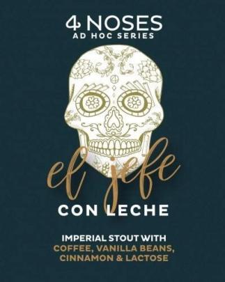 4 Noses Brewing - El Jefe Con Leche (4 pack 16oz cans) (4 pack 16oz cans)
