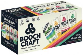 Boochcraft - Hard Kombucha Variety Pack (8 pack 12oz cans) (8 pack 12oz cans)