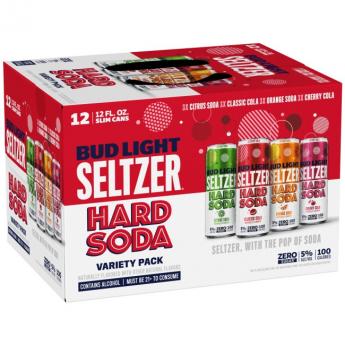 Bud Light - Hard Soda Seltzer Variety Pack (12 pack 12oz cans) (12 pack 12oz cans)