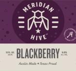 Meridian Hive Meadery - Blackberry Mead (4 pack 12oz cans)