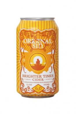 Original Sin - Brighter Times Cider (6 pack 12oz cans) (6 pack 12oz cans)