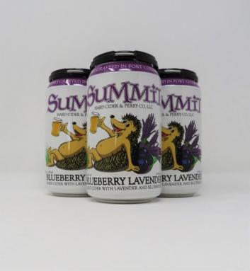 Summit Hard Cider Blueberry Lavender (4 pack 12oz cans) (4 pack 12oz cans)