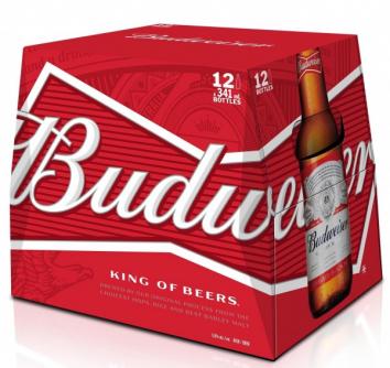 AB-InBev - Budweiser (12 pack 12oz cans) (12 pack 12oz cans)