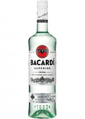 Bacardi - Rum Silver Light (Superior) Glass (750ml) (750ml)