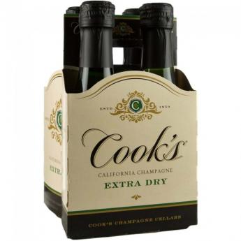 Cook's - Extra Dry California Champagne (4 pack 187ml) (4 pack 187ml)