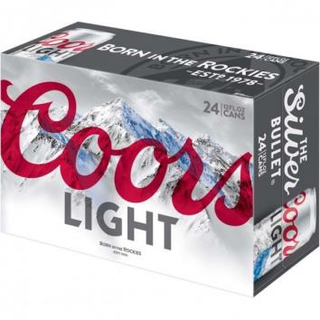 Coors Light (24 pack 12oz cans) (24 pack 12oz cans)