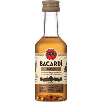 Bacardi - Gold Rum Puerto Rico (50ml) (50ml)